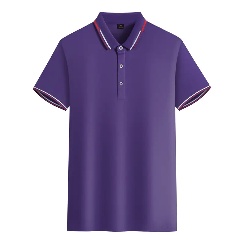 Pink Polo Shirt with Embroidered Collar and Buttons - Image 16