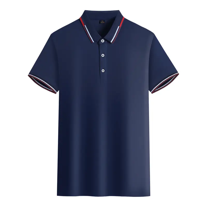 Pink Polo Shirt with Embroidered Collar and Buttons - Image 19