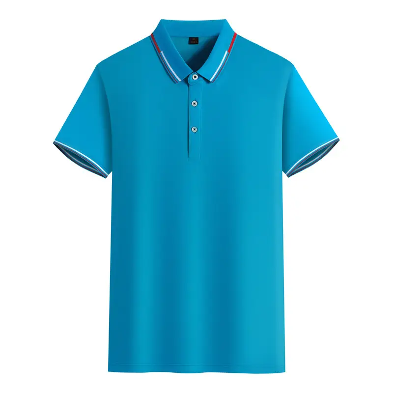 Pink Polo Shirt with Embroidered Collar and Buttons - Image 20