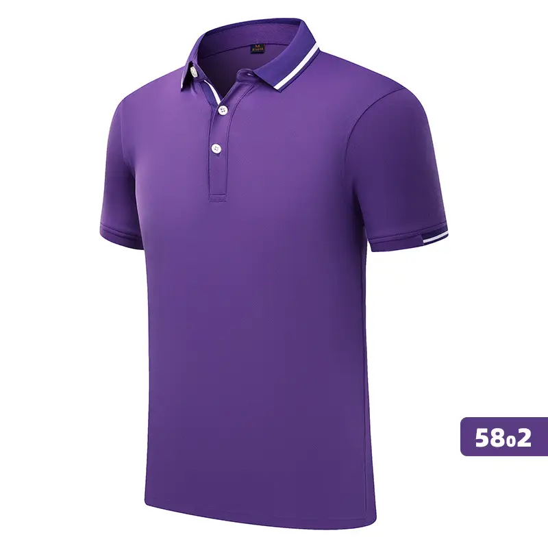Pink Polo Shirt with Embroidered Collar and Buttons - Image 3