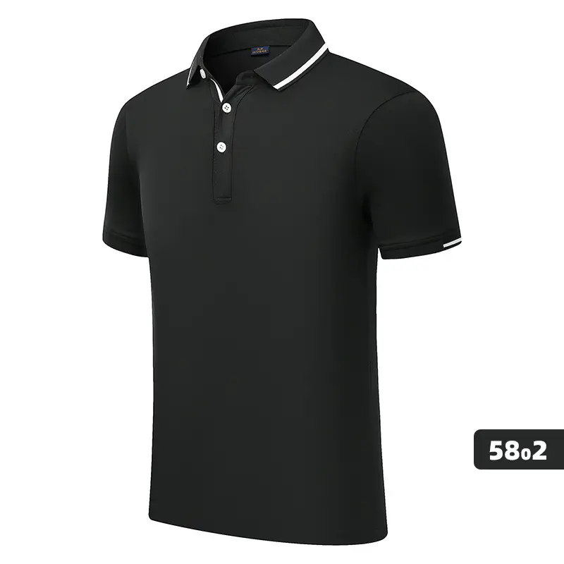 Pink Polo Shirt with Embroidered Collar and Buttons - Image 4
