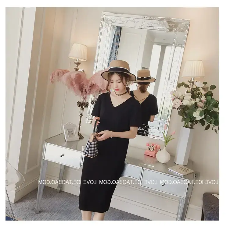 Backless V-Neck Dress for Women Summer 2025 — feature 10