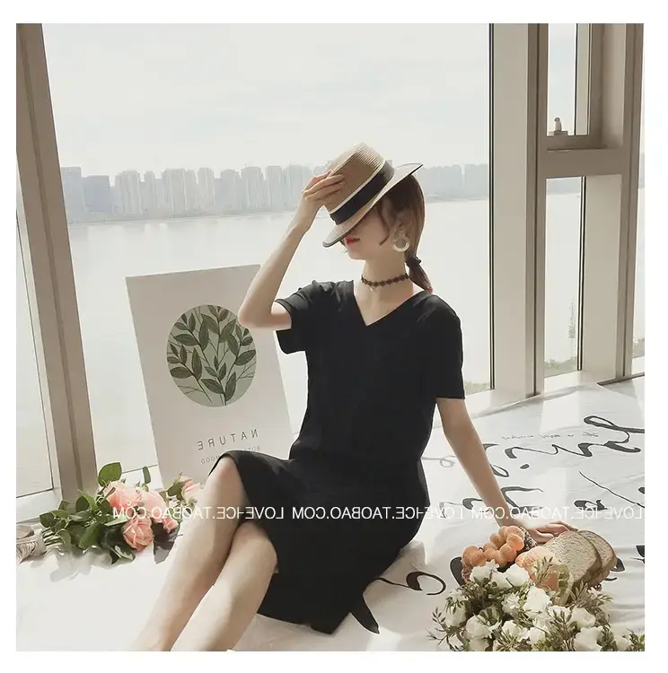 Backless V-Neck Dress for Women Summer 2025 — feature 16