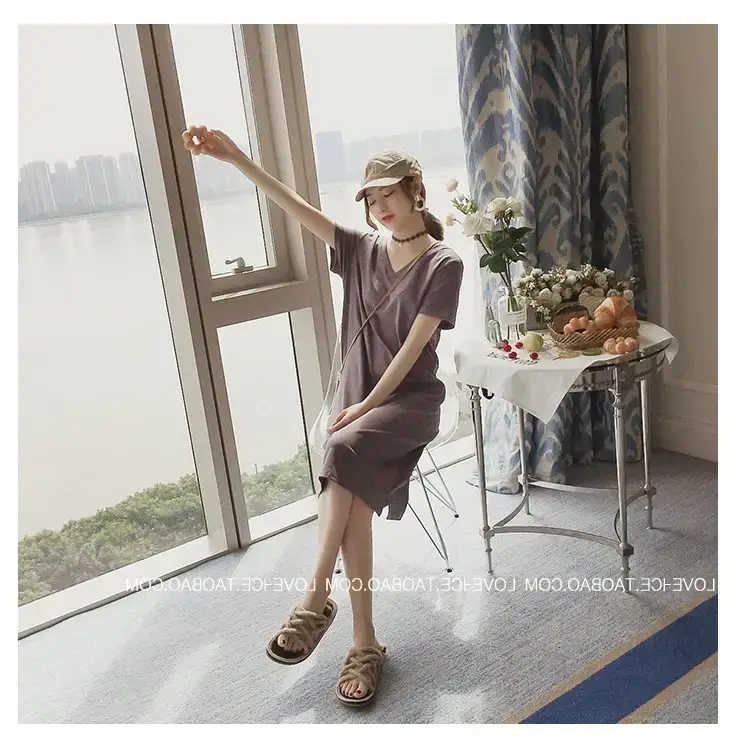 Backless V-Neck Dress for Women Summer 2025 — feature 8