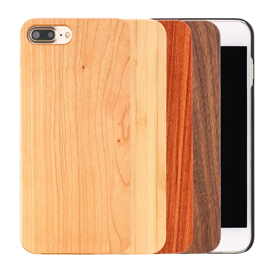 Bamboo Wooden iPhone Cases 8 Plus Protective Cover - Image 10