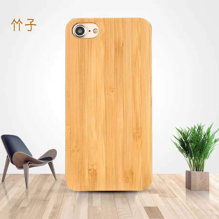 Bamboo Wooden iPhone Cases 8 Plus Protective Cover - Image 5