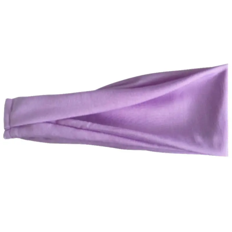 European American Men's Sports Headbands Solid Color Elastic - Image 15