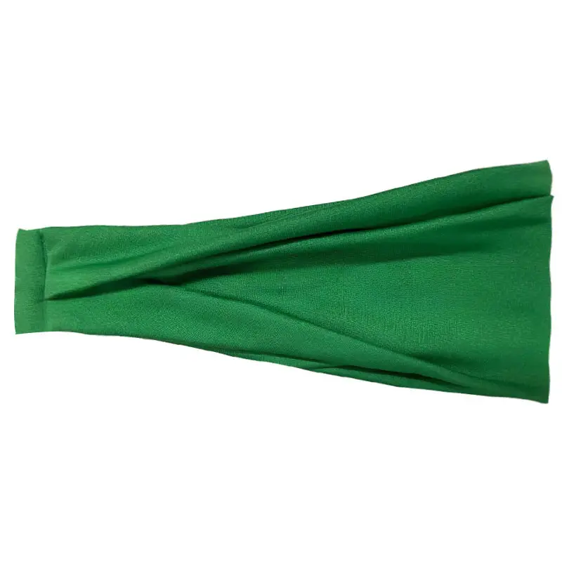 European American Men's Sports Headbands Solid Color Elastic - Image 3