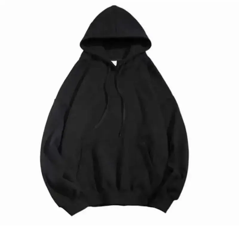 Men Grey Fleece Hoodie with Hooded Neck - Image 8