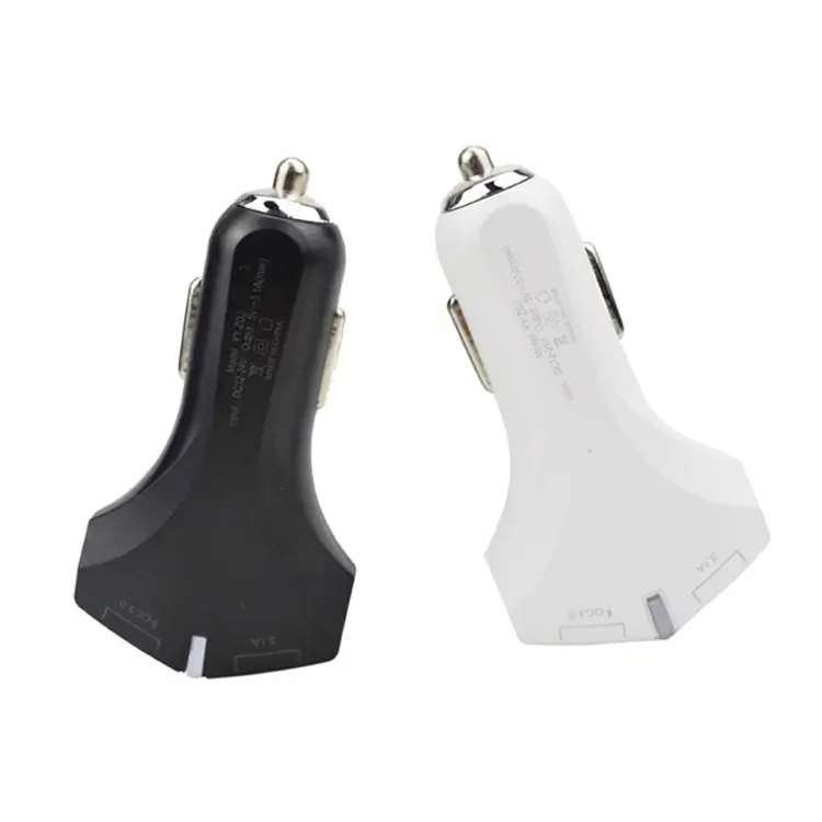 Universal 24V Car Charger Black White 120W - Image 2