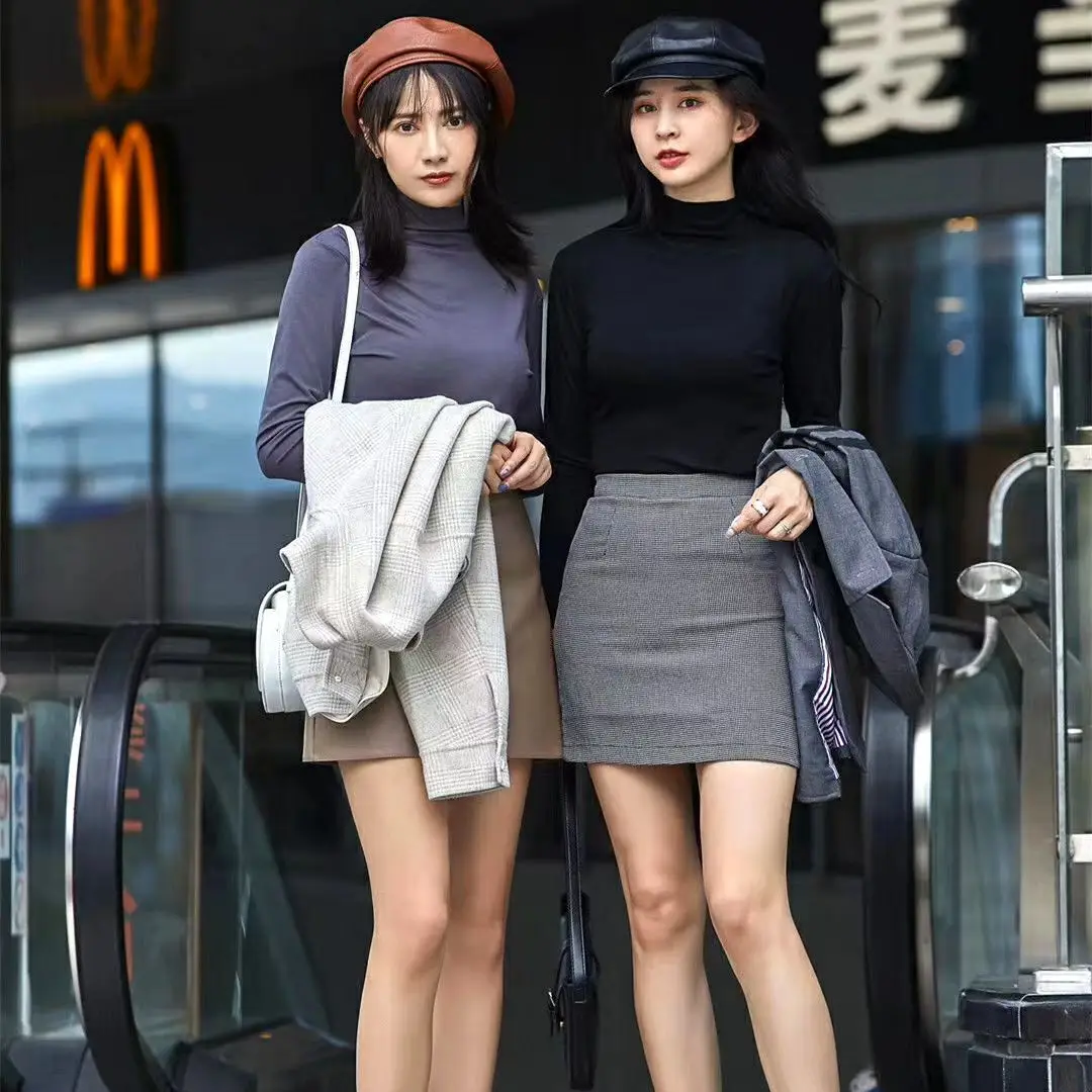 Women's Black Velvet Neck Shirt 2024 Winter Warm Skin-Friendly - Image 11