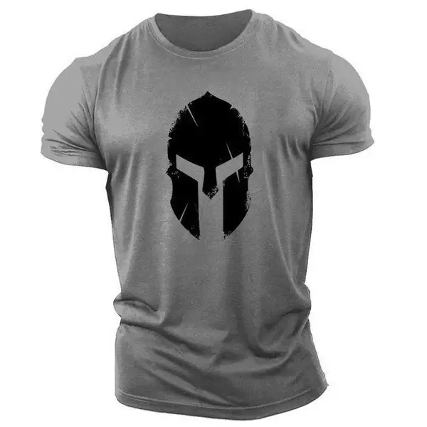 Men's White Military Themed T-Shirt Short Sleeve - Image 13
