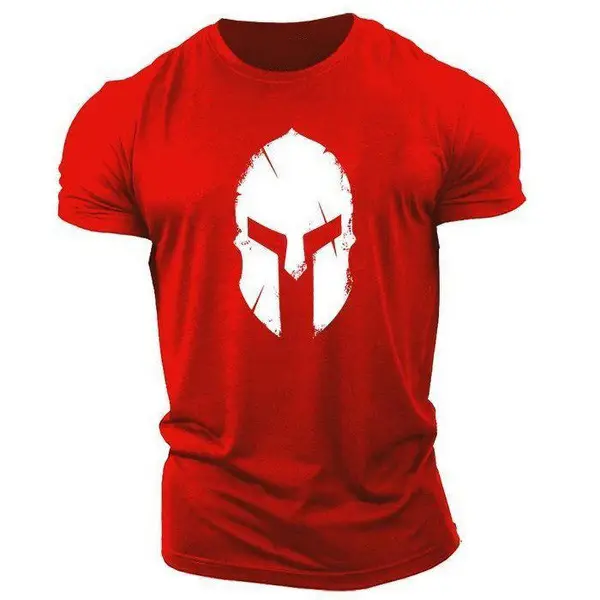 Men's White Military Themed T-Shirt Short Sleeve - Image 14