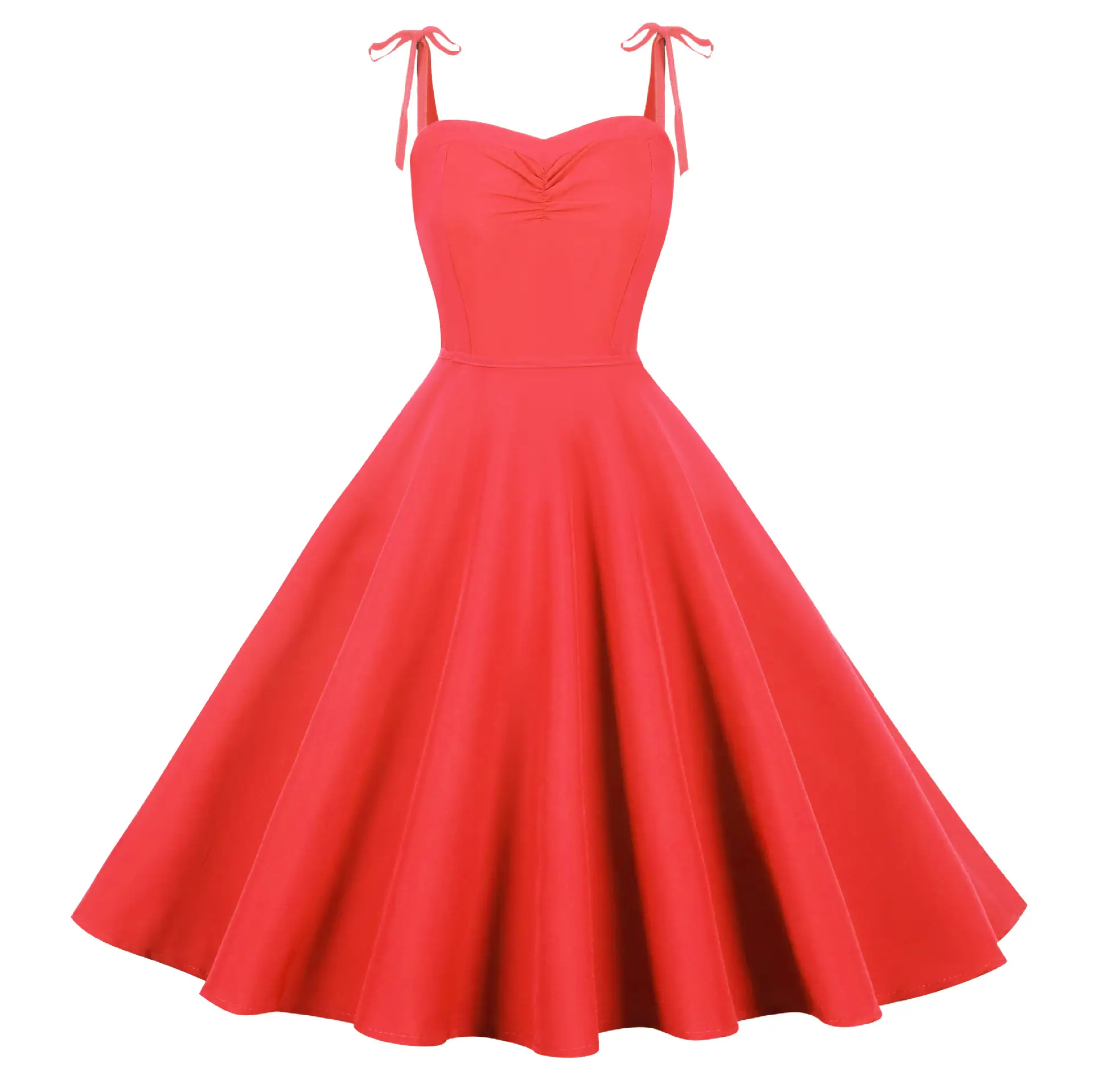 Blue Sling Wrap Dress for Women Summer Party Wear - Image 3