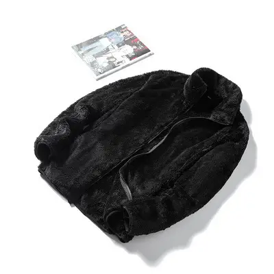 Women Velvet Turtlenege Jacket 7 Colors Loose Zipper