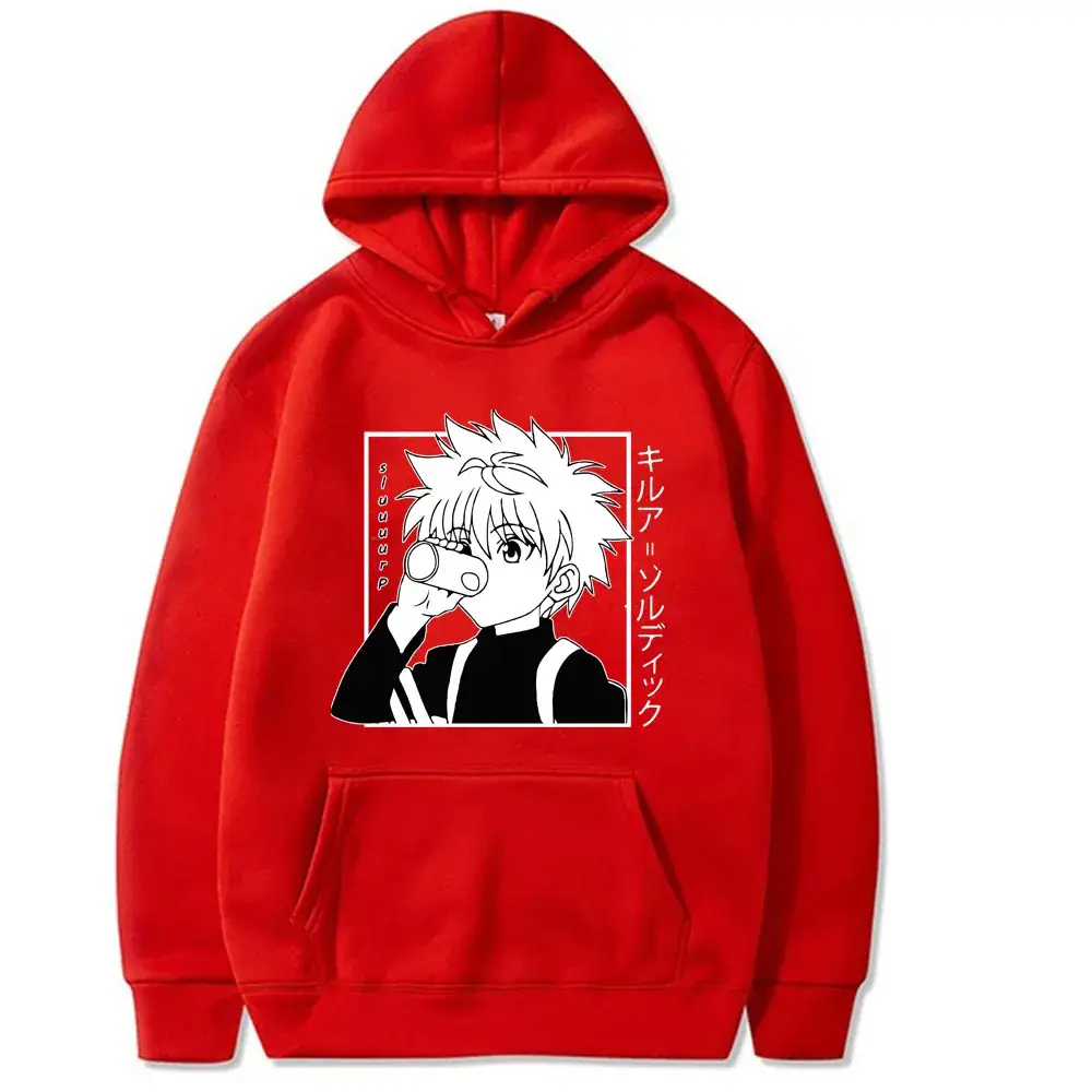 Men Hunter x HUNTER Hooded Sweatshirt Yellow - Image 3