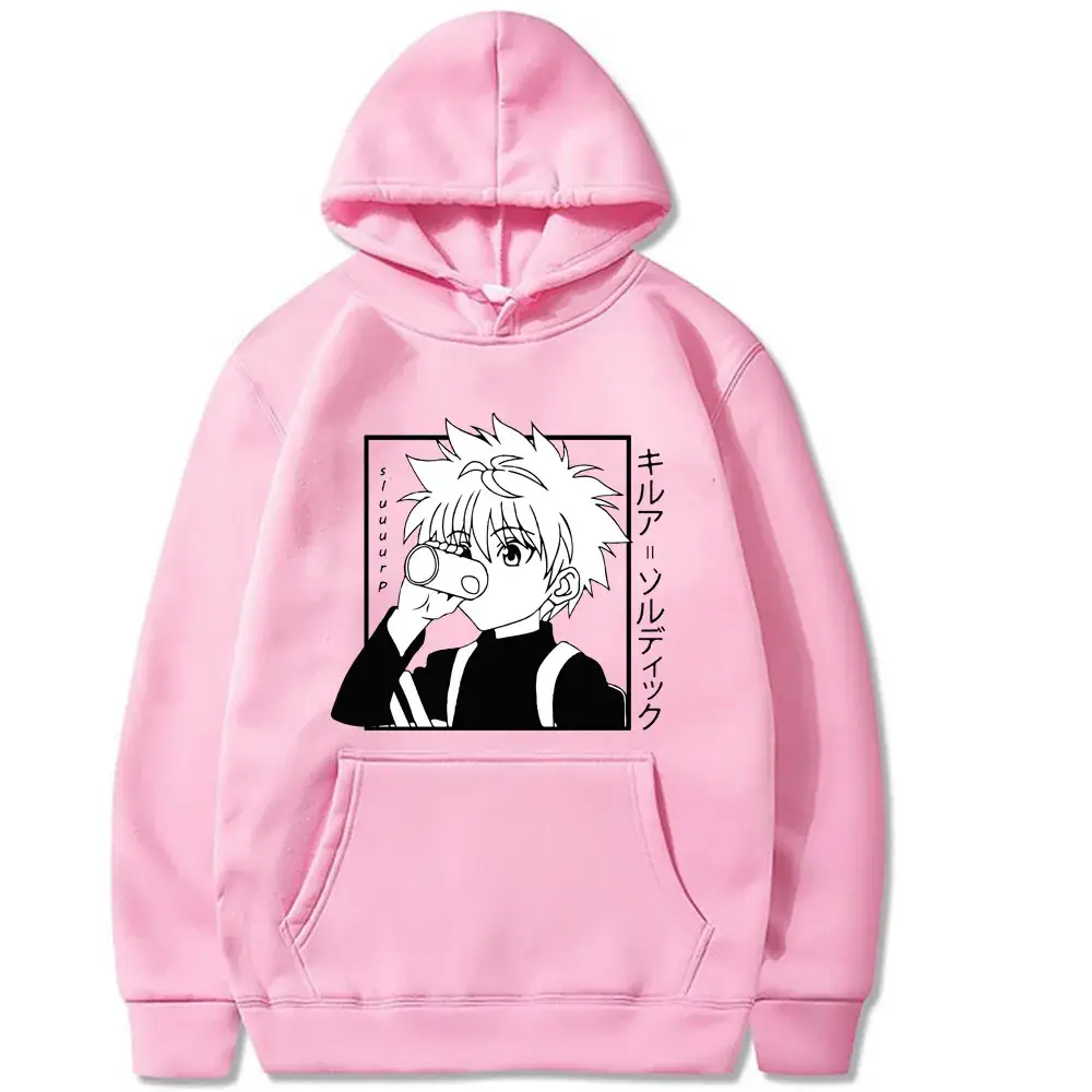 Men Hunter x HUNTER Hooded Sweatshirt Yellow - Image 6