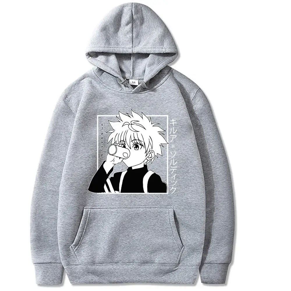 Men Hunter x HUNTER Hooded Sweatshirt Yellow - Image 8
