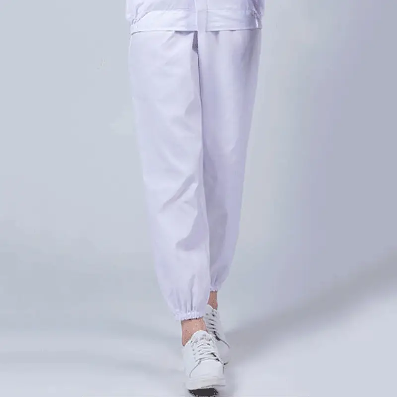 White Biopharmaceutical Workwear Set for Tea Factory Cosmetics - Image 3