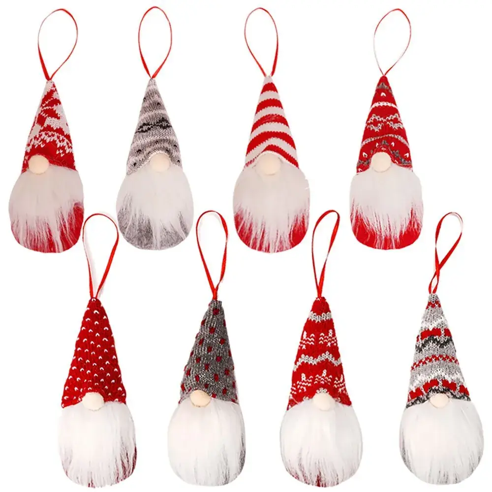 Santa Claus Small Pendants Christmas Tree Set - Image 7