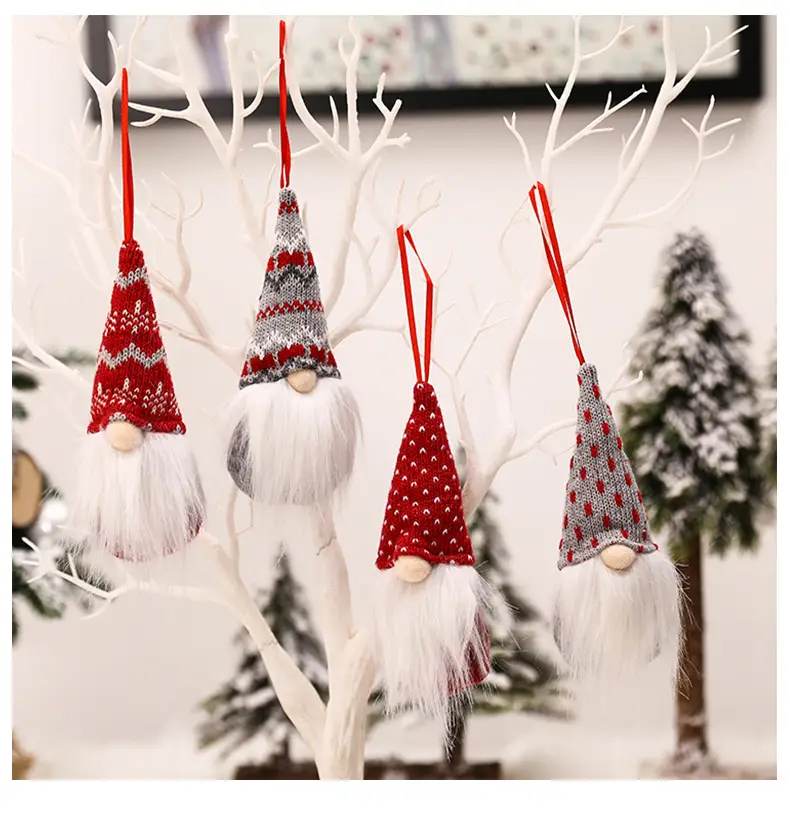 Santa Claus Small Pendants Christmas Tree Set — feature 7