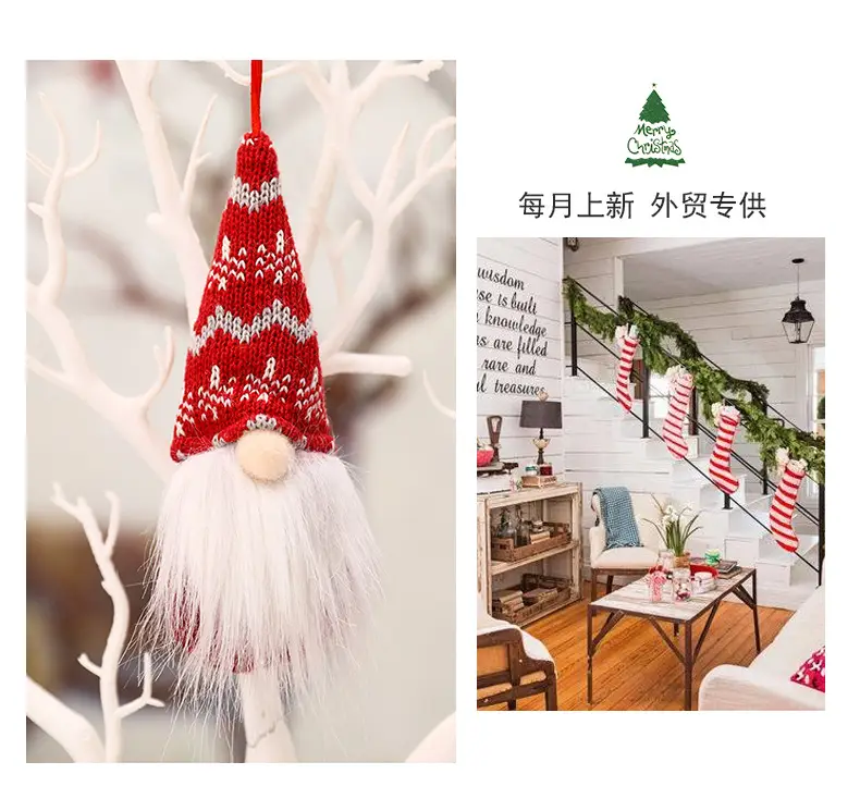 Santa Claus Small Pendants Christmas Tree Set — feature 9
