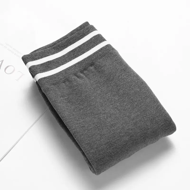 Women's Fleece Leggings Grey Thick Warm Winter Wear - Image 3