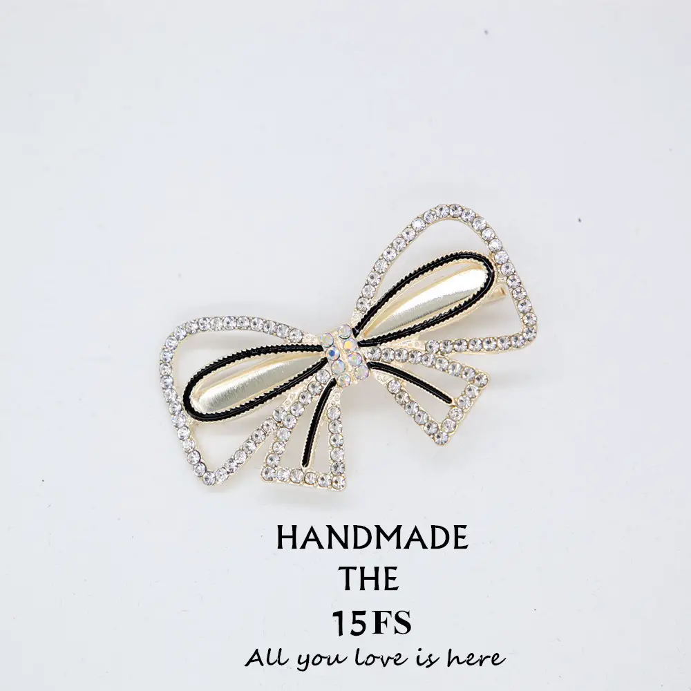 Sweet Double Heart Diamond Rice Pearl Hairpin for Women - Image 8