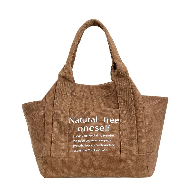 Canvas Multifunctional Handbag for Kids Lunch Bag