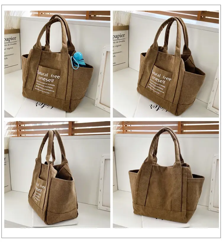 Canvas Multifunctional Handbag for Kids Lunch Bag — feature 25