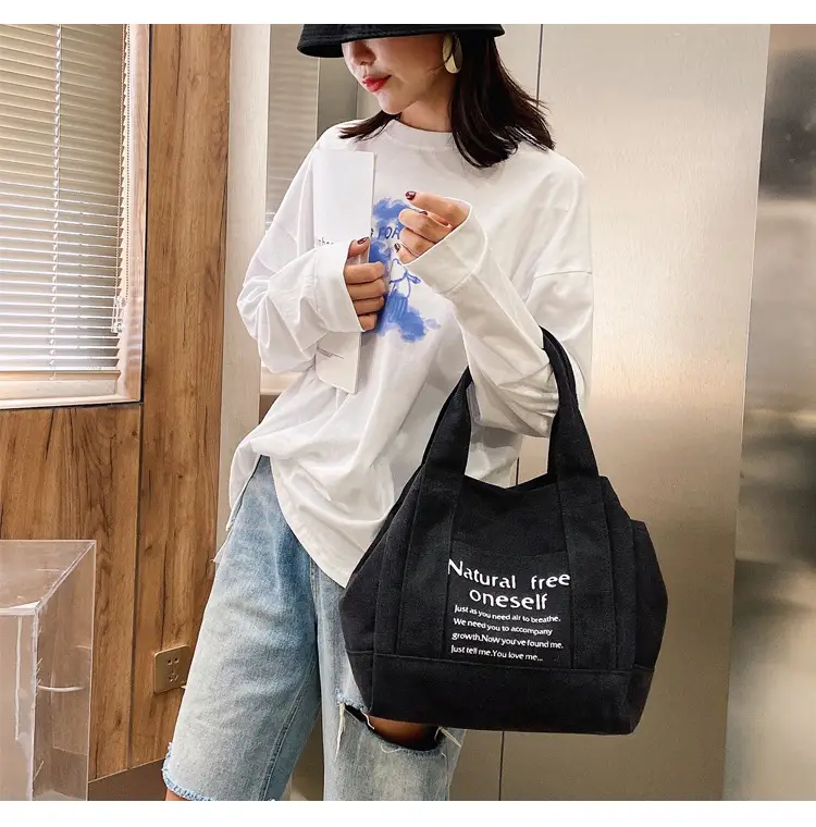 Canvas Multifunctional Handbag for Kids Lunch Bag — feature 32