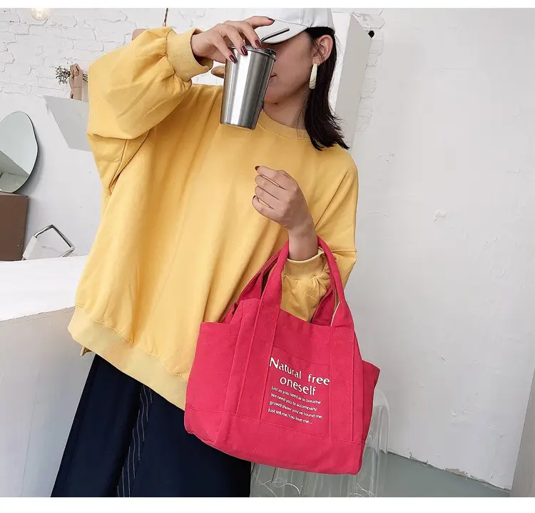 Canvas Multifunctional Handbag for Kids Lunch Bag — feature 37