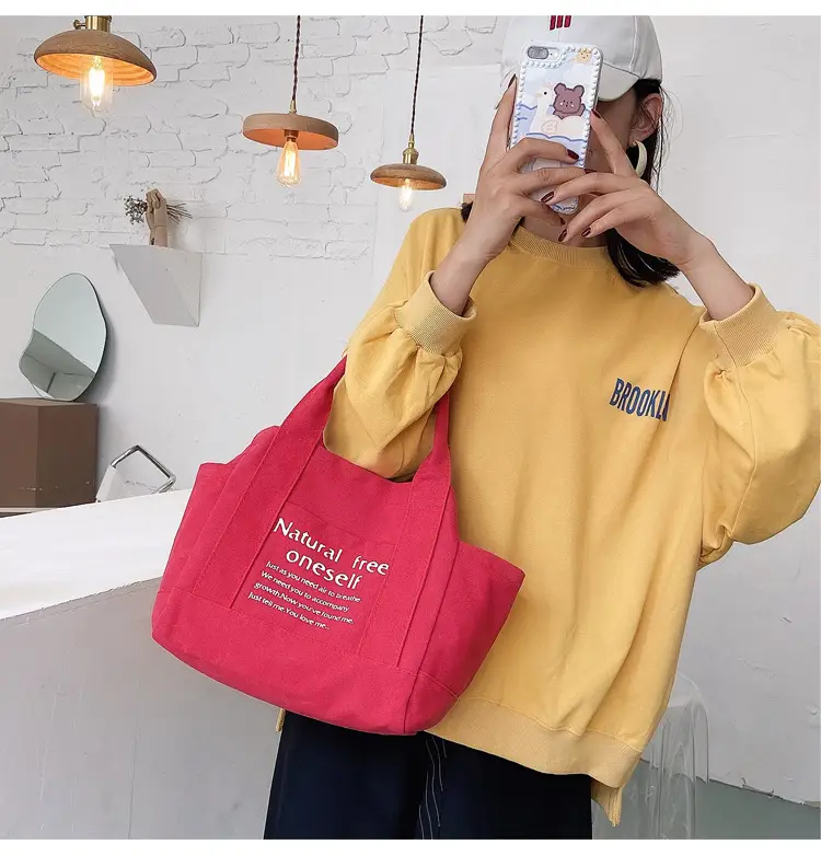 Canvas Multifunctional Handbag for Kids Lunch Bag — feature 39