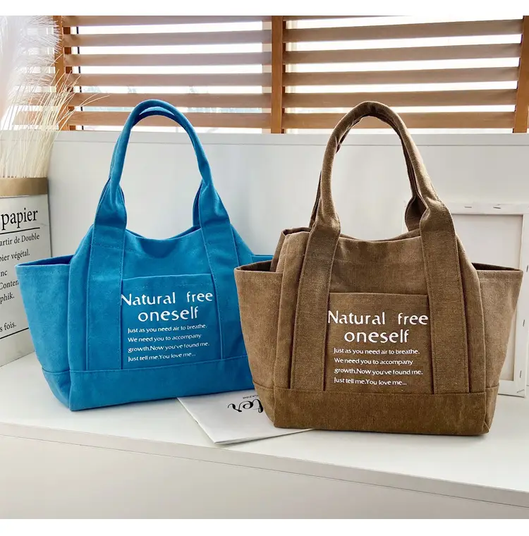 Canvas Multifunctional Handbag for Kids Lunch Bag — feature 45
