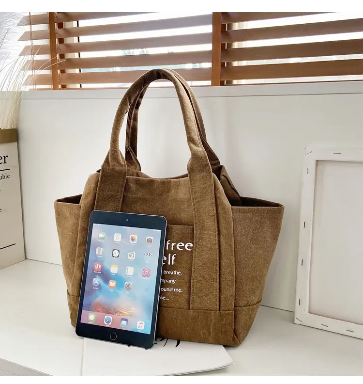 Canvas Multifunctional Handbag for Kids Lunch Bag — feature 50