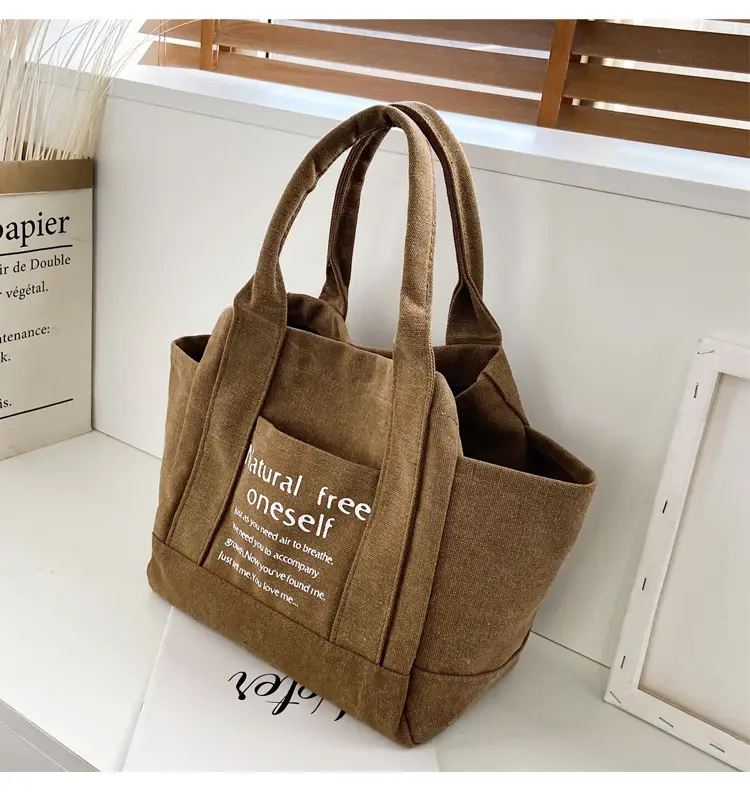 Canvas Multifunctional Handbag for Kids Lunch Bag — feature 52