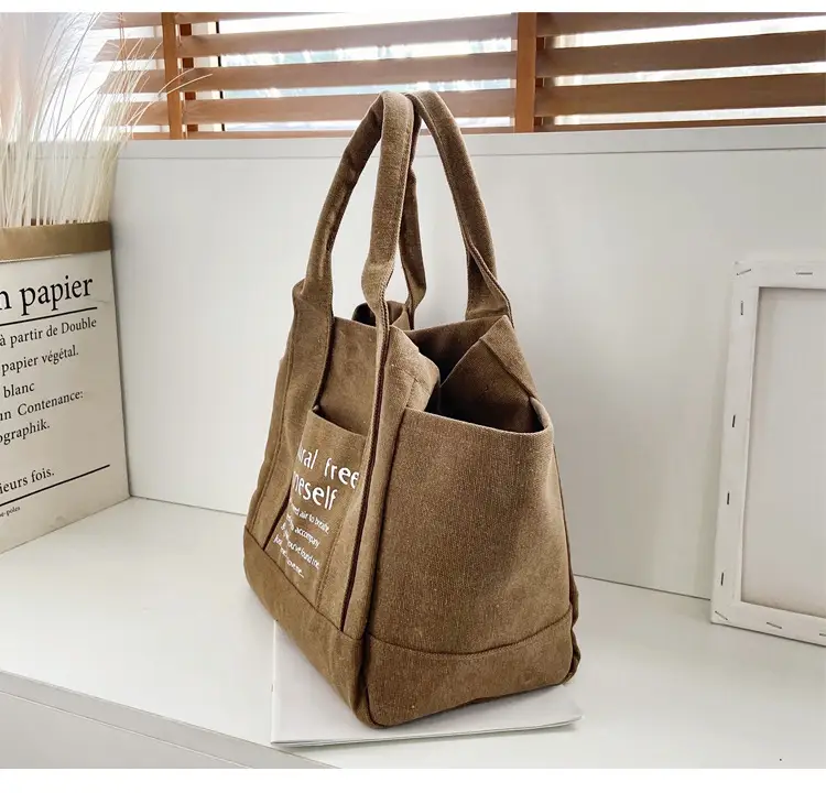 Canvas Multifunctional Handbag for Kids Lunch Bag — feature 54
