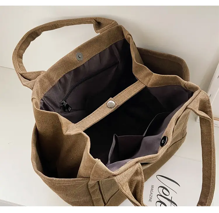 Canvas Multifunctional Handbag for Kids Lunch Bag — feature 58