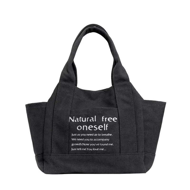 Canvas Multifunctional Handbag for Kids Lunch Bag