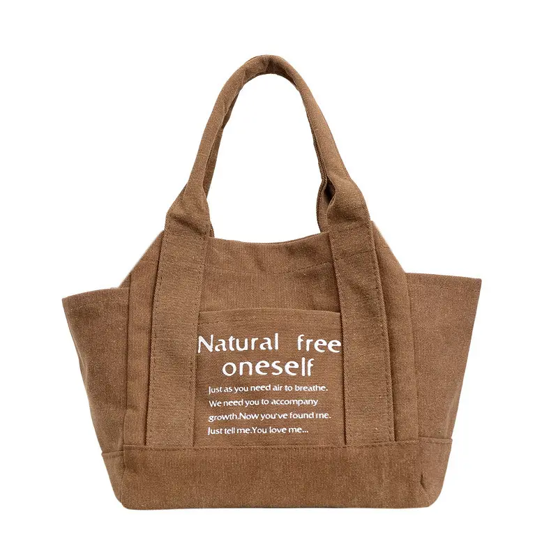 Canvas Multifunctional Handbag for Kids Lunch Bag