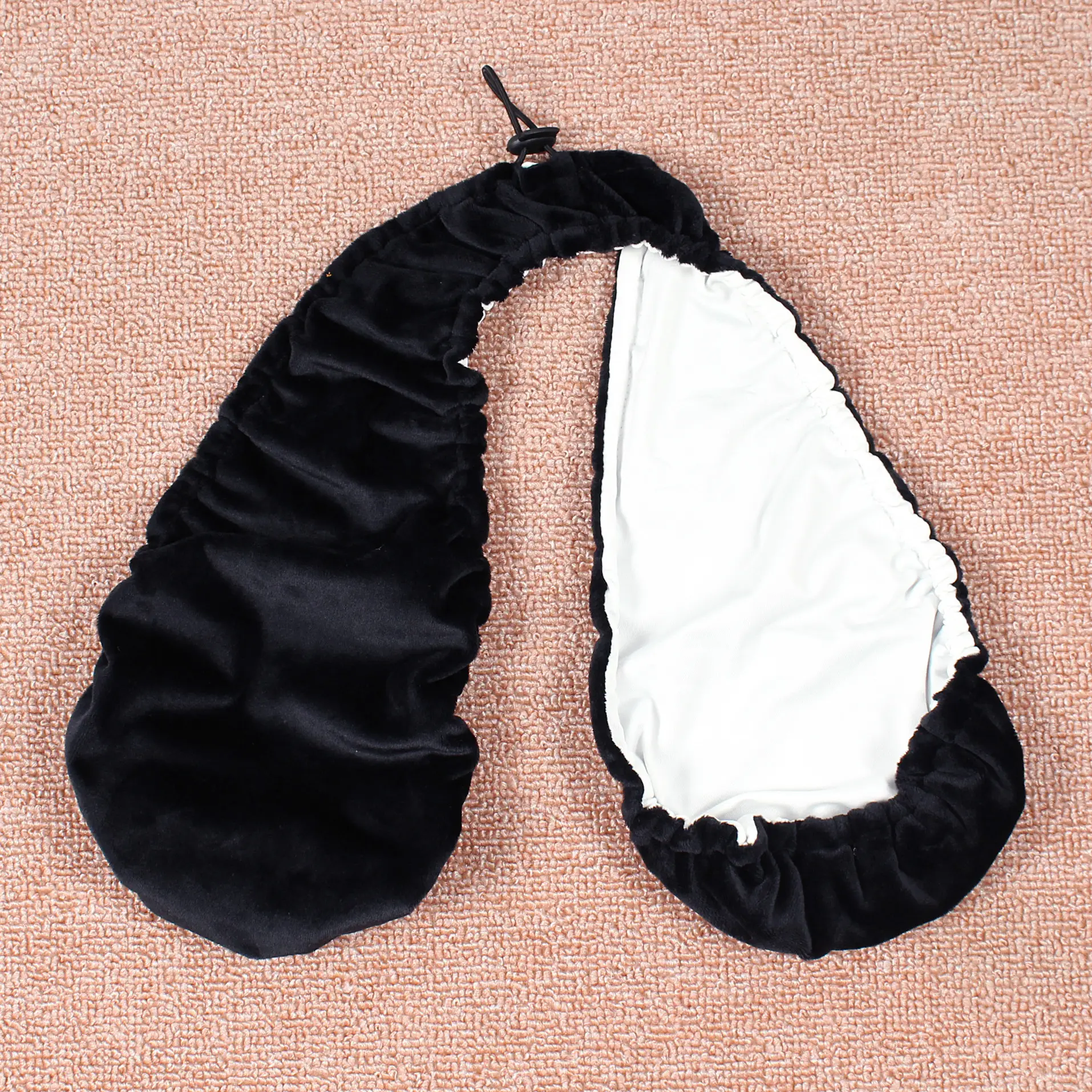 Pink Fleece Neck Towel Bra for Women — feature 17