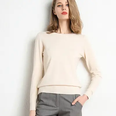Women Blue Knit Turtleneck Pullover Winter Wear - Image 20