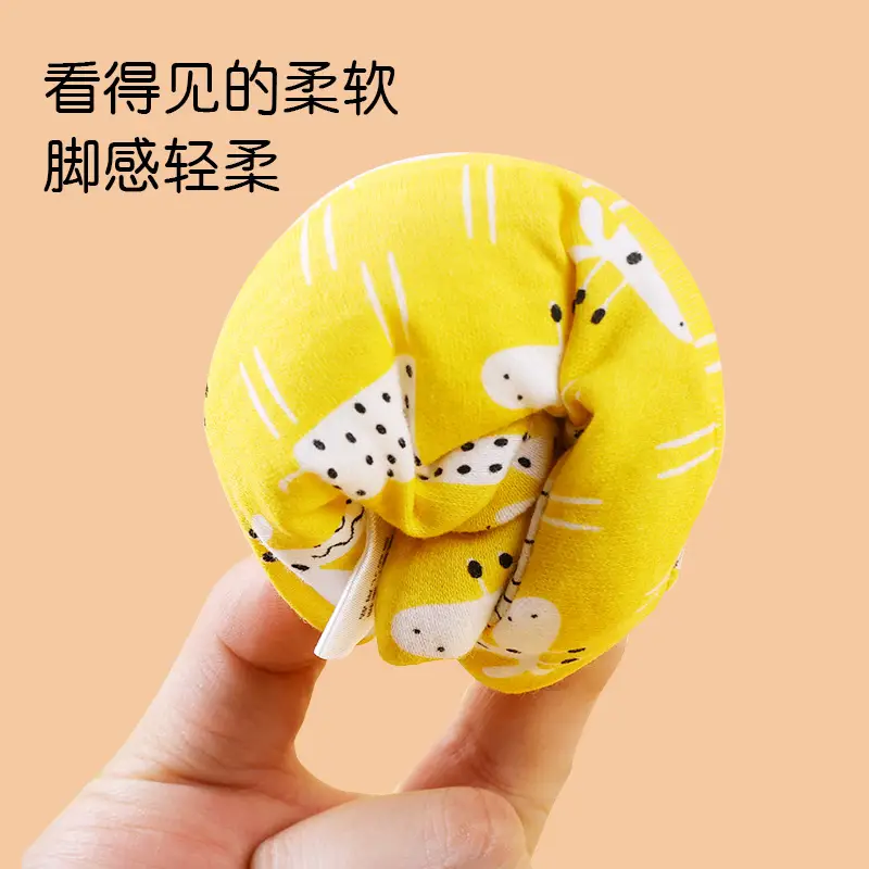 Newborn Baby Foot Covers White Cotton Warm Winter