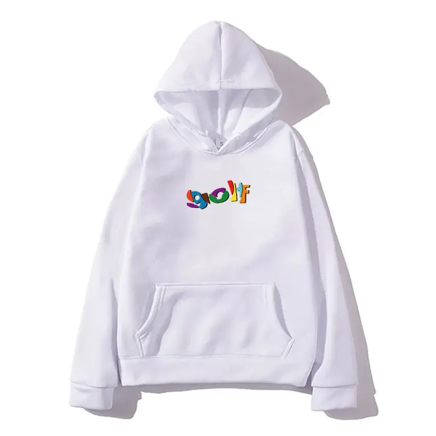 White Golf Hoodie Taylor WANG Floral Print - Image 14