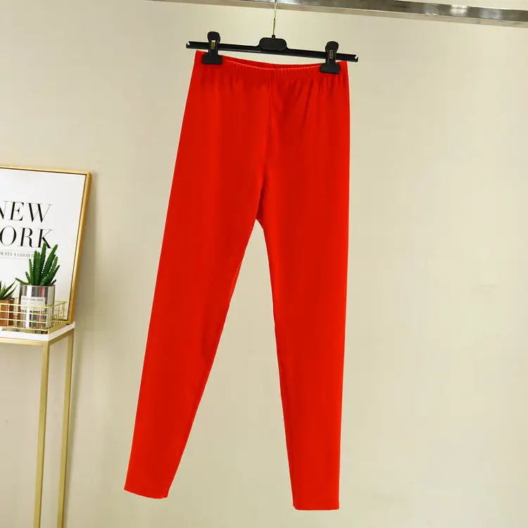 Women's Fleece Lined Warm Leggings Brown - Image 13