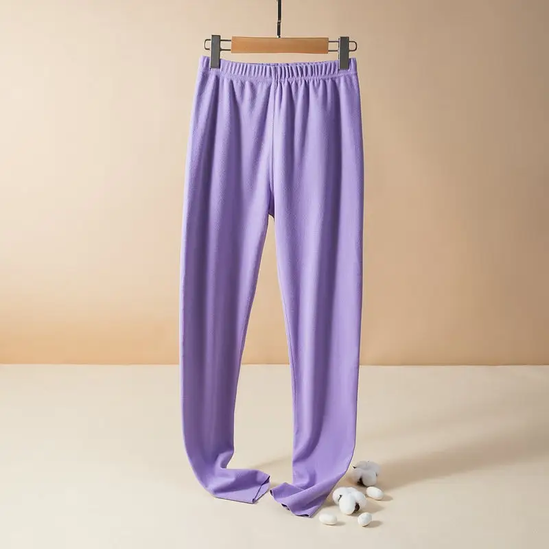 Women's Fleece Lined Warm Leggings Brown - Image 10