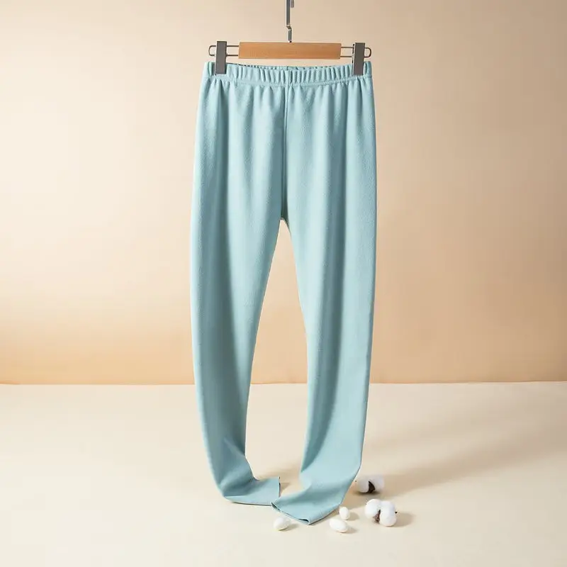 Women's Fleece Lined Warm Leggings Brown - Image 5