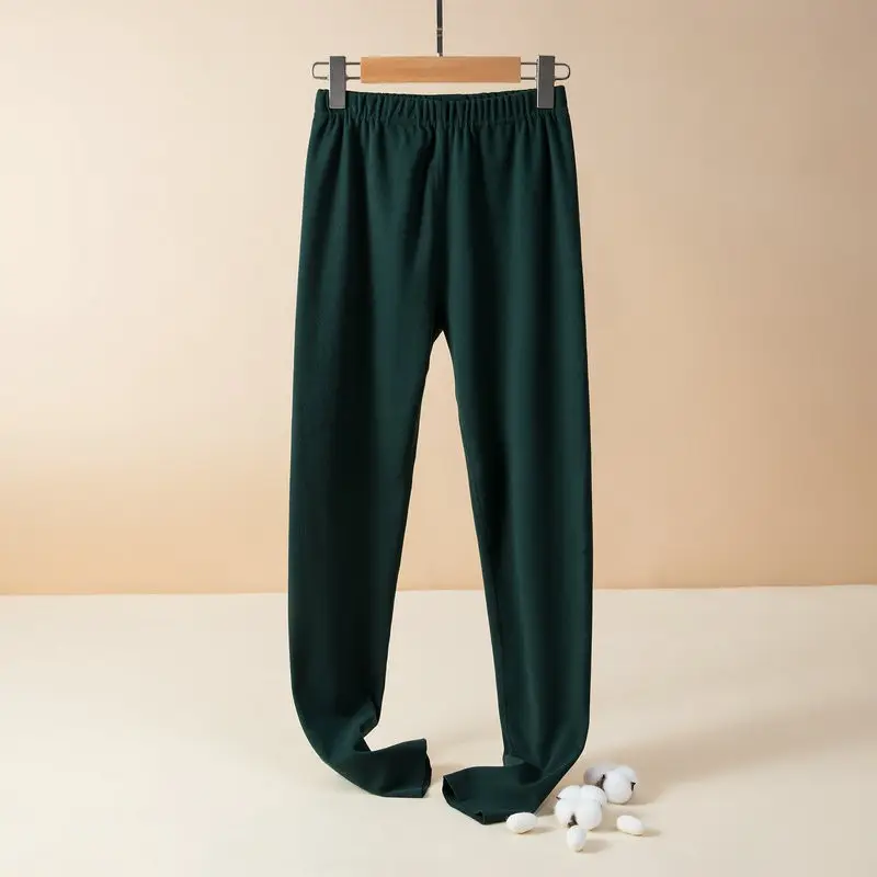Women's Fleece Lined Warm Leggings Brown - Image 7
