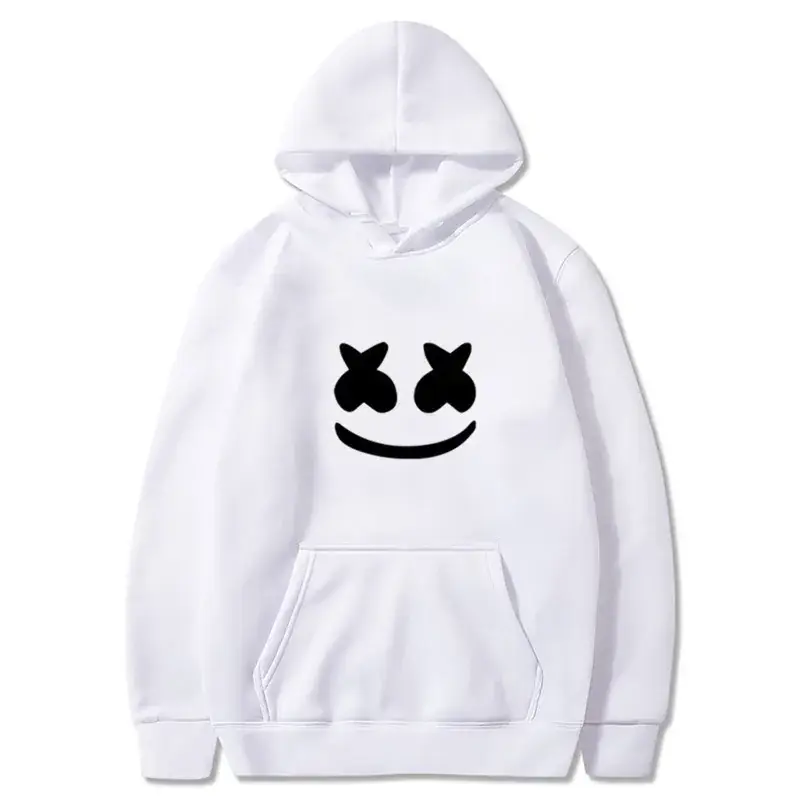 Dark Gray Marshmello Hoodie for Men Women Casual Hooded Sweatshirt - Image 34