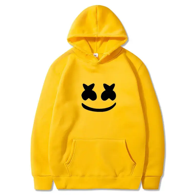 Dark Gray Marshmello Hoodie for Men Women Casual Hooded Sweatshirt - Image 10